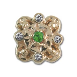 rk205 Emerald Bracelet Slide 